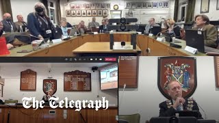 The new Jackie Weaver Essex council meeting descends into chaos [upl. by Sihon689]