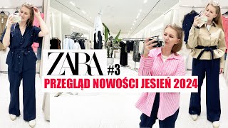 NOWOŚCI ZARA PRZEGLĄD TRENDY JESIEŃ ZIMA 2024 MIERZYMY cz3 [upl. by Edvard]