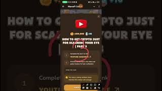 MemeFi New Video Code  HOW TO GET CRYPTO JUST FOR SCANNING YOUR EYE I PART 3  MEMEFI [upl. by Russia]