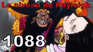 ONE PIECE EPISODE 1088  BARBE NOIRE EST PLUS PUISSANT QUE RAYLEIGH [upl. by Yong777]