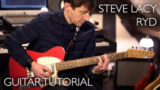 quotRydquot by Steve Lacy  Guitar Tutorial [upl. by Anderegg41]