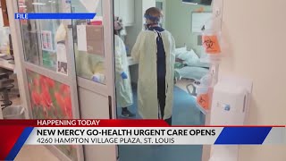 New Mercy GoHealth Urgent Care opens today in St Louis City [upl. by Lateh]