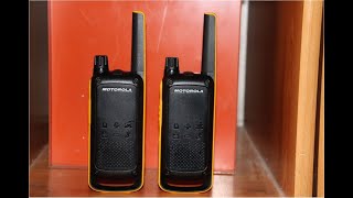 Tutoriel radio Motorola T82 EXTREME [upl. by Tanitansy]