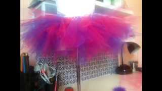 How to make a NO SEW TUTU for babies and girls [upl. by Eiroj]