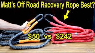 Is Matt’s Off Road Recovery Rope Best Let’s Settle This [upl. by Lubba]