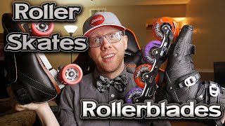 Should I Buy Quad Skates or Inlines Roller Skates vs Rollerblades For Beginners [upl. by Laris]