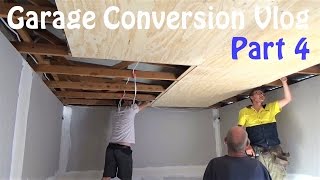 Converting my garage into a YouTube Studio Part 4 Vlog [upl. by Iak]