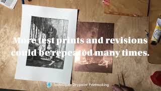 Drypoint Printmaking [upl. by Siskind623]