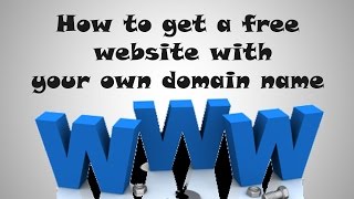 How to get free domain and free hosting [upl. by Alemap]