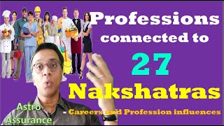 Professions connected to the 27 different Nakshatraas [upl. by Natanhoj]