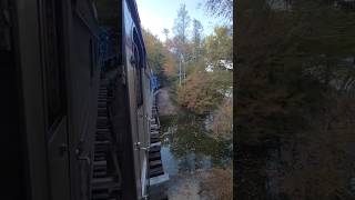 Hiwassee River Scenic Railway tennessee railway hiwasseeriver fall [upl. by Livvyy]