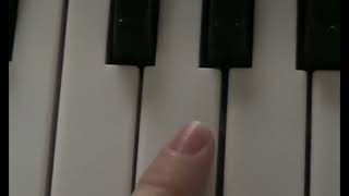 How to play a G note on the piano [upl. by Berkman291]