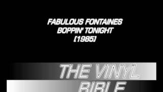 Fabulous Fontains  Boppin Tonight 1985  PRIVATE I [upl. by Peugia799]