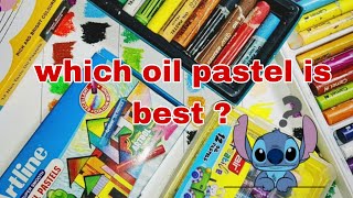 best oil pastels for beginners  oil pastels review  best oil pastels under 50 rs [upl. by Brigida]