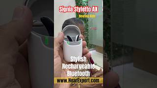 Latest Signia Styletto AX  Stylish Rechargeable Bluetooth Hearing aids chhattisgarh bhilai ear [upl. by Onairda]