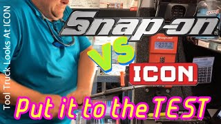 Snap On Dealer Puts ICON Head To Head VS Snap On Ratchet [upl. by Nnaitak667]