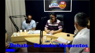 ANTIGO DEBATE NA FM CANAÃ COM O PASTOR JECER GOES E CARLOS CASTRO [upl. by Akerdal340]