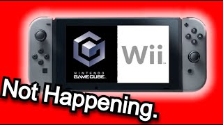 Why well NEVER get GameCube and Wii on Nintendo Switch Online [upl. by Nniroc]