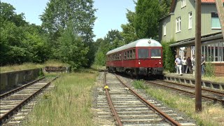 Führerstandmitfahrt Celle bis Wittingen auf der OHE 1862022 [upl. by Ahsineg]