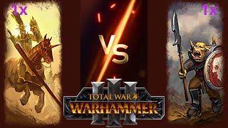 How Well NEW Orc Boyz Spears Do Against Empires Cavalry Roster in Total War Warhammer 3 [upl. by Tifanie47]