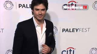 Ian Somerhalder PaleyFest 2014 LOST 10th Anniversary Reunion Redcarpet [upl. by Forlini]