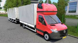 Euro Truck Simulator 2  MercedesBenz Sprinter 316 CDI [upl. by Archy]