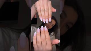 unghie semplici sopra ogni cosaaa 💅🏻✨ nail transition viral [upl. by Threlkeld]