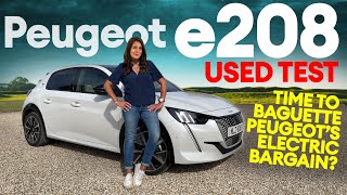 Used Peugeot e208 review Time to ‘baguette’ a brilliant French electric supermini  Electrifyiing [upl. by Laemaj]