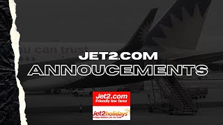 Various Jet2Com Inflight Annoucements [upl. by Darsie]