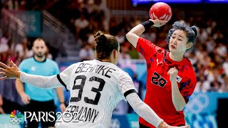 Germany and South Koreas handball match goes DOWN TO THE WIRE  Paris Olympics  NBC Sports [upl. by Rena]