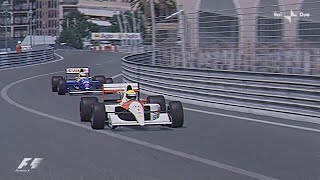 Mansell VS Senna F1 MONACO Assetto Corsa [upl. by Birmingham]