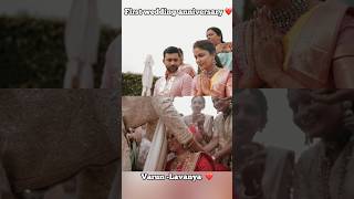 Varun Tej Lavanya Tripati Wedding TEASER  Wedding Anniversary Special Video [upl. by Analahs315]