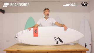 Chilli Rarebird Surfboard Review [upl. by Nymassej]