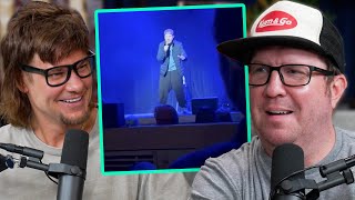 Nick Swardson Explains Being Pulled Off Stage in Colorado [upl. by Ard]