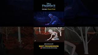 Frozen 2  Bruni and Elsa Shot Progression Shorts [upl. by Niret]