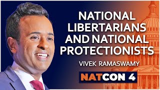 Vivek Ramaswamy  National Libertarians and National Protectionists  NatCon 4 [upl. by Rozanne]