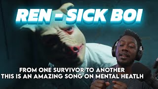 TheBlackSpeed Reacts to Sick Boi by Ren This song is HEARTBREAKINGbut Im HAPPY I watched [upl. by Barimah858]