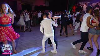 Leo amp Katerina  Salsa social dancing  Croatian Summer Salsa Festival 2023 [upl. by Dleifxam]