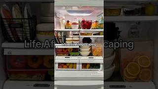 fridgescaping fridge fridgegoals fridgeorganization organization restock fridgerestock short [upl. by Ibor382]