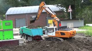 Liebherr 946 RC excavator loading and overview [upl. by Allison]