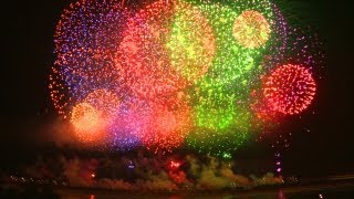 長岡花火大会2012年2日間の総集編 The Nagaoka Fireworks Festival is the most beautiful in japan [upl. by Courtland]