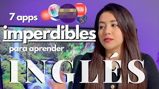 7 apps para aprender INGLÉS [upl. by Sandi]