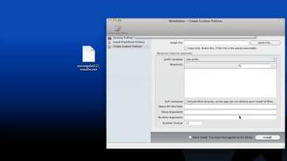 Ouvrir un programme Windows sur Mac OS X [upl. by Onairot]