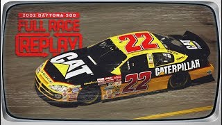 NASCAR Full Race Replay 2002 Daytona 500 [upl. by Novej38]