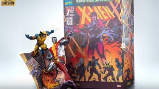 Sideshow Fastball Special Statue review Sideshow xmen marvel wolverine colossus [upl. by Hedveh785]