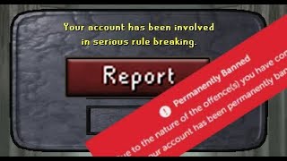 Does REPORTING BOTS and SCAMMERS do ANYTHING on osrs [upl. by Sivla]