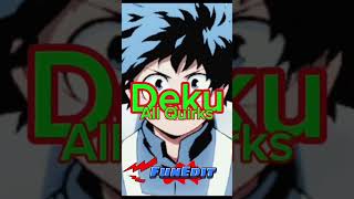 Deku Vs Shoto meme edit shorts mha [upl. by Anidan317]