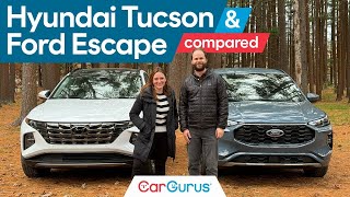 Hyundai Tucson vs Ford Escape [upl. by Khai40]