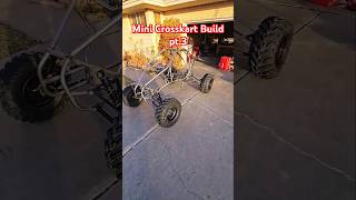 Mini Crosskart Build pt3 minibuggy gokart karting buggy xkarts [upl. by Netsirk254]