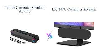 🔊 Lenrue A39PRO vs LXTNFU Desktop Speakers Comparison amp Review 🎵 [upl. by Kathie]